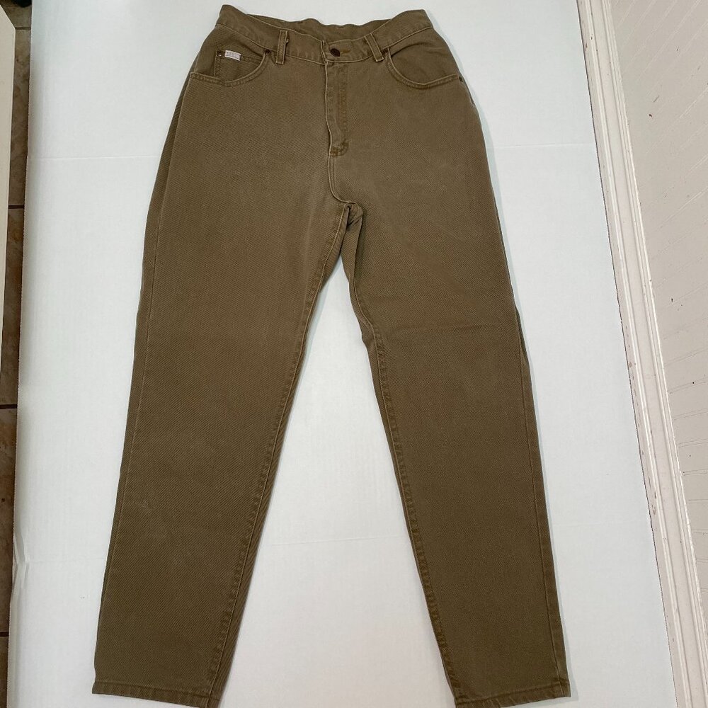 Lee Jeans, gold/dark tan color, Size 12M (possibly vintage)